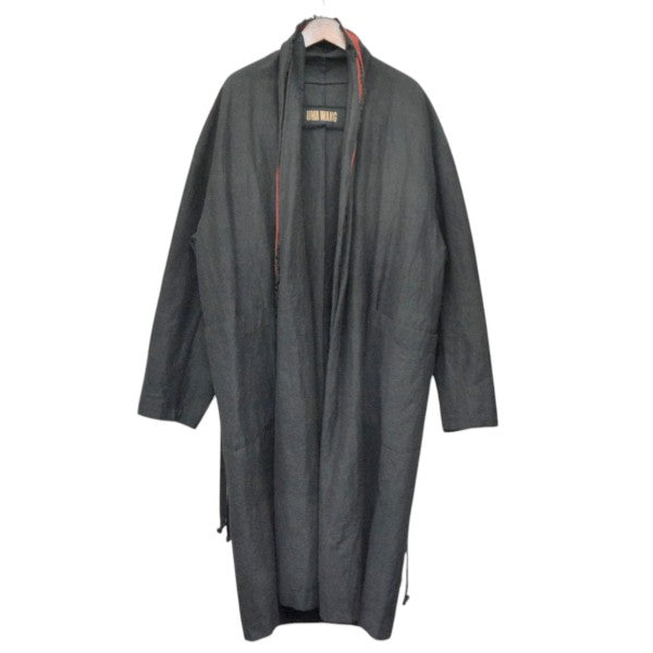 UMA WANG 2018AW CAVAN COAT カヴァンコート ガウンコート ロングカーディガン 古着・中古-1枚目のアイテム画像