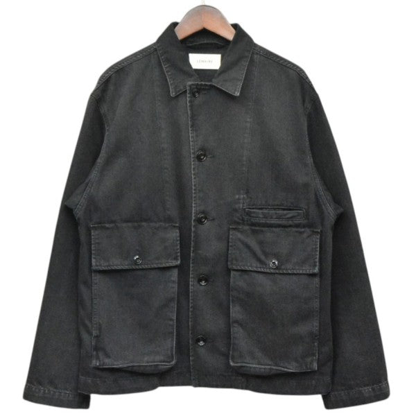 LEMAIRE 2023SS BOXY DENIM JACKET ボクシーデニムジャケット カバーオール OW306 LD077 古着・中古-1枚目のアイテム画像