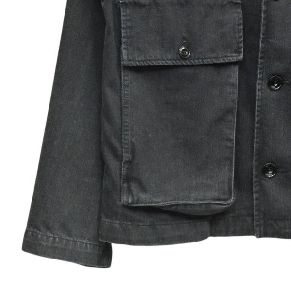 LEMAIRE 2023SS BOXY DENIM JACKET ボクシーデニムジャケット カバーオール OW306 LD077 古着・中古-4枚目のアイテム画像