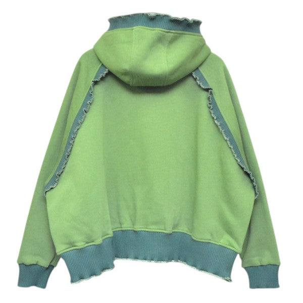 ANTHONY CALYDON RAGLAN HOODIE ラグランフーディ オーバーサイズパーカー 古着・中古-2枚目のアイテム画像