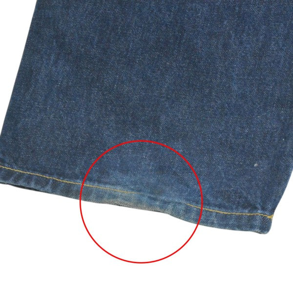 OLD STUSSY　USA MADE　赤タグ　ワイドデニムパンツ