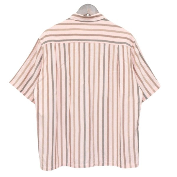 WACKO MARIA 2024SS STRIPED REGULAR COLLAR SHIRT ストライプレギュラーカラーシャツ 24SS-WMS-RC06 古着・中古-2枚目のアイテム画像