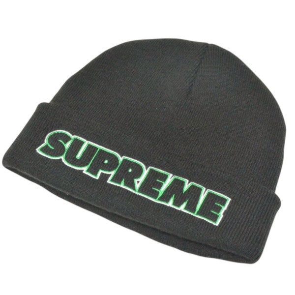 Supreme 2019AW Outline Beanie ビーニー ニットキャップ ニット帽 古着・中古-1枚目のアイテム画像