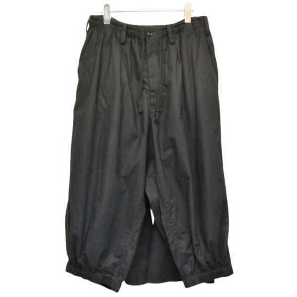 Yohji Yamamoto pour homme 2019AW E刺繍カラスパンツ ワイドバルーンジョガーパンツ HC-P04-003 古着・中古-1枚目のアイテム画像