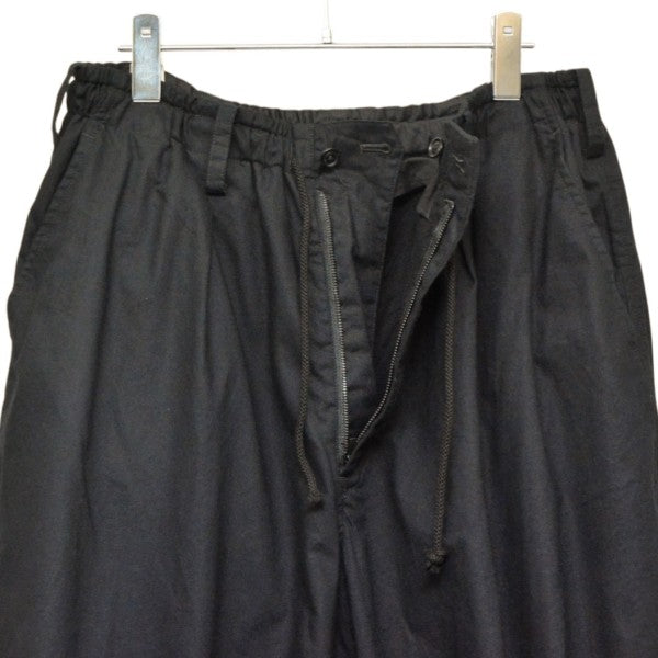 Yohji Yamamoto pour homme 2019AW E刺繍カラスパンツ ワイドバルーンジョガーパンツ HC-P04-003 古着・中古-4枚目のアイテム画像