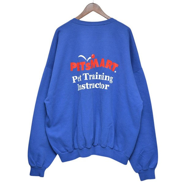 JERZEES 1990年代 Vintage PETSMART 企業ロゴスウェット クルーネックトレーナー 古着・中古-1枚目のアイテム画像