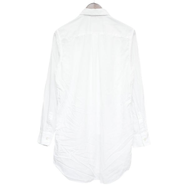 COMME des GARCONS 2025AW 製品加工エステルブロードブラウス デザインシャツ GP-B010 古着・中古-2枚目のアイテム画像