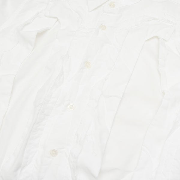 COMME des GARCONS 2025AW 製品加工エステルブロードブラウス デザインシャツ GP-B010 古着・中古-4枚目のアイテム画像