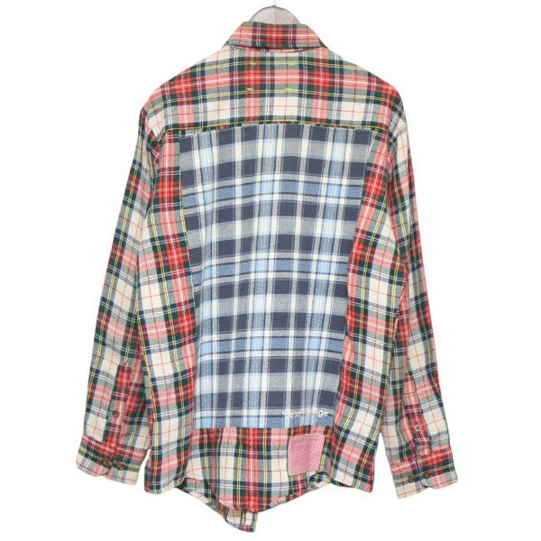 Better With Age ヴィンテージ再構築チェックシャツ リメイクネルシャツ 古着・中古-2枚目のアイテム画像