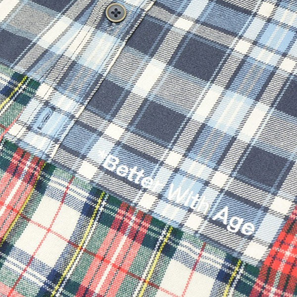 Better With Age ヴィンテージ再構築チェックシャツ リメイクネルシャツ 古着・中古-6枚目のアイテム画像