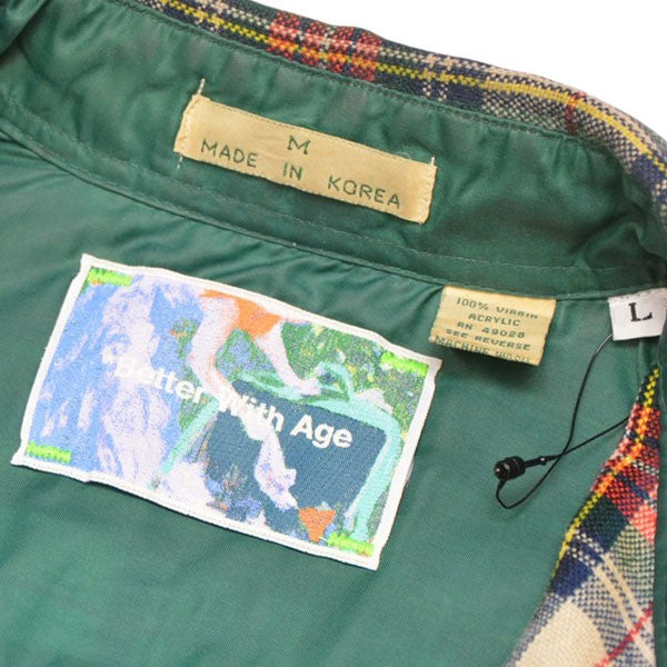 Better With Age ヴィンテージ再構築チェックシャツ リメイクネルシャツ 古着・中古-8枚目のアイテム画像