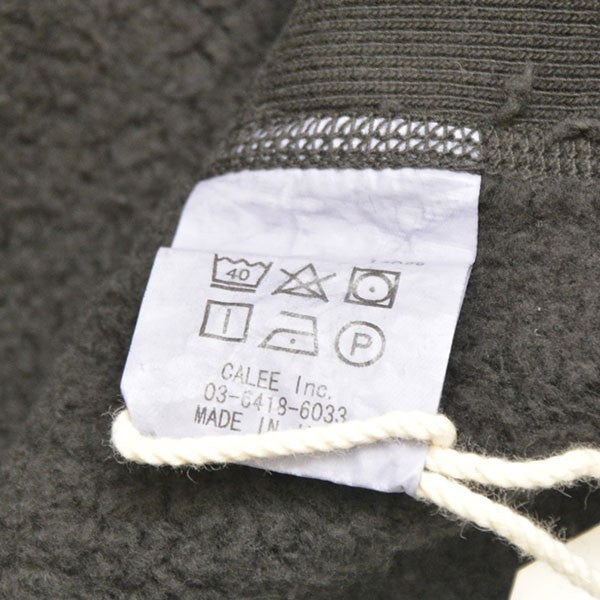 CALEE 2026SS TOMPKIN’S LOOP TYPE 40’S CREWNECK SW クルーネックスウェット トレーナー CL-25AW002VTG 古着・中古-7枚目のアイテム画像