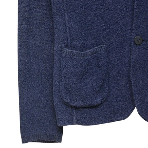 LARDINI コットンパイル 2Bシングルニットジャケット テーラードジャケット JILJM18 古着・中古-4枚目のアイテム画像