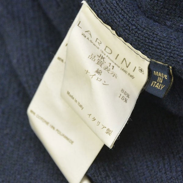 LARDINI コットンパイル 2Bシングルニットジャケット テーラードジャケット JILJM18 古着・中古-7枚目のアイテム画像