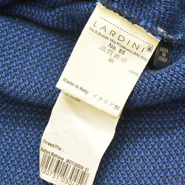 LARDINI コットンニットテーラードジャケット JGLJM08 古着・中古-8枚目のアイテム画像
