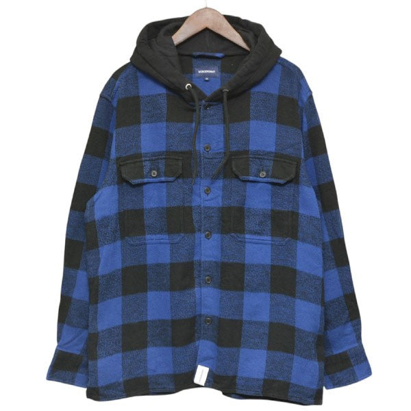 DESCENDANT SHIRT SPICOLI HOODED LS SHIRT Online Shop to Worldwide