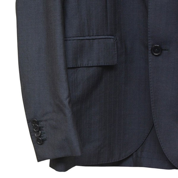 LARDINI 3B 段返り 背抜き テーラードジャケット JE32485AQ 古着・中古-4枚目のアイテム画像