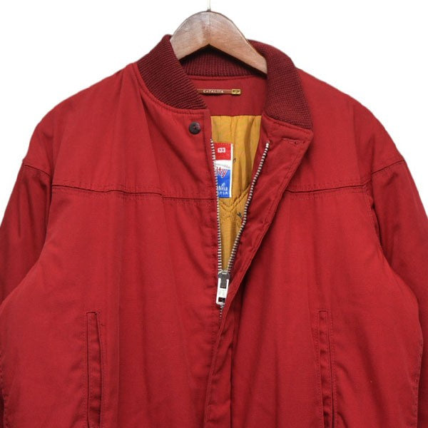 Catalina 1970年代 Vintage USA MADE Varsity Jacket ジップアップブルゾン バーシティジャケット 古着・中古-5枚目のアイテム画像