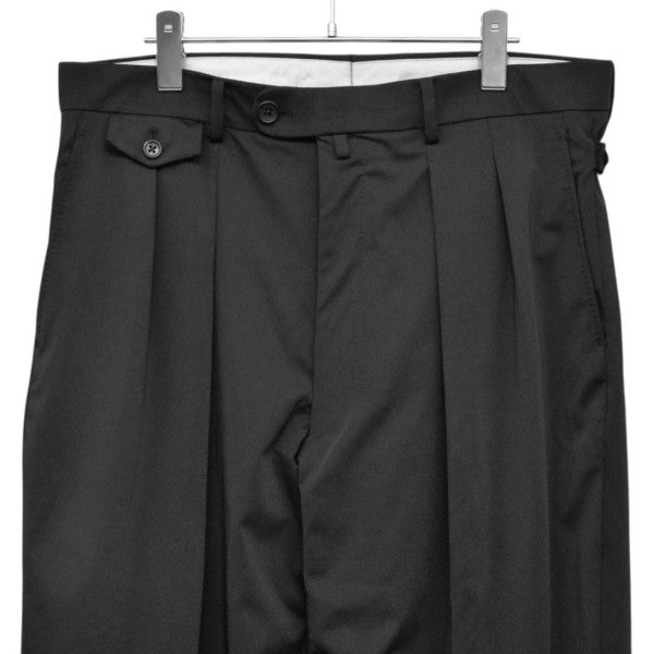 2023SS　MATTE JERSEY WIDE TROUSERS　マットジャージーワイドトラウザー　ワイドスラックスパンツ　RM231-016