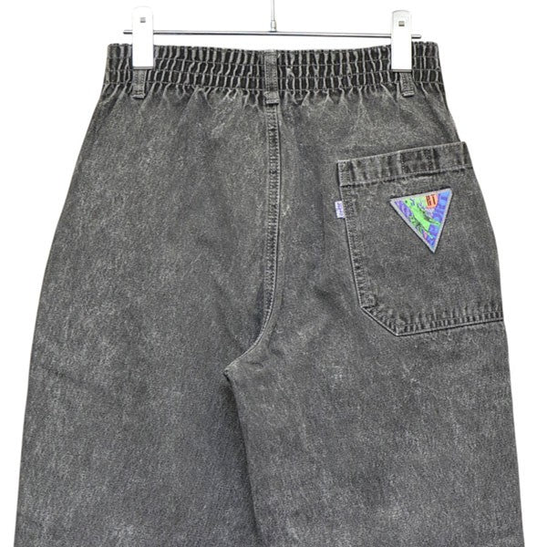 LEVI’S SPORT JEANS 1990年代 Vintage ジップデザインケミカルウォッシュデニムパンツ 古着・中古-4枚目のアイテム画像