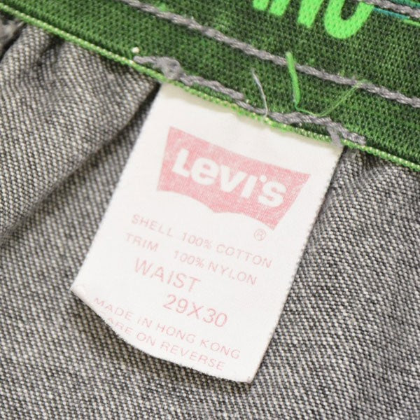 LEVI’S SPORT JEANS 1990年代 Vintage ジップデザインケミカルウォッシュデニムパンツ 古着・中古-8枚目のアイテム画像