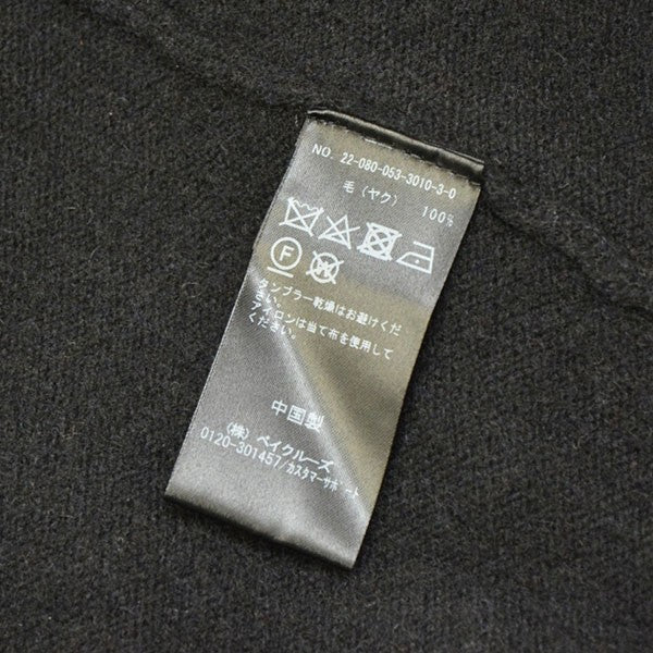 L’ECHOPPE RE-PURPOSE Yak ヤク ニット ボタンレスカーディガン 22080053302030 古着・中古-7枚目のアイテム画像
