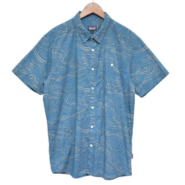 Patagonia 2016SS ゴートゥーシャツ 総柄半袖シャツ 52691 古着・中古-1枚目のアイテム画像