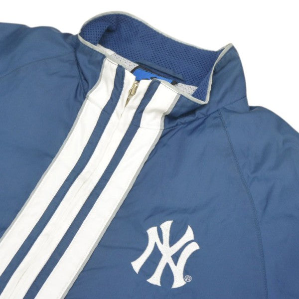 adidas 1990年代 Vintage NEWYORK YANKEES ナイロンジャケット ニューヨークヤンキース ジップアップブルゾン 古着・中古-3枚目のアイテム画像