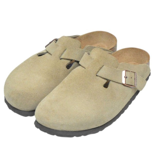 BIRKENSTOCK Boston ボストン スウェードレザーサンダル 古着・中古-1枚目のアイテム画像