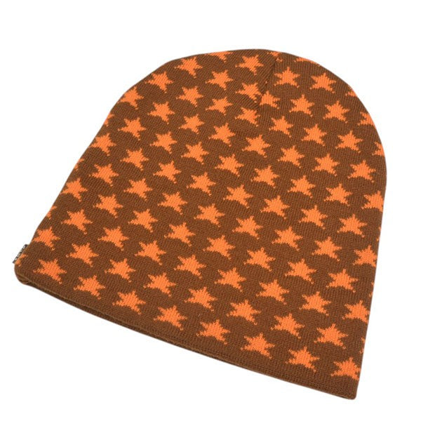 AFB STAR LONG BEANIE スター柄ロングニットキャップ 古着・中古-1枚目のアイテム画像