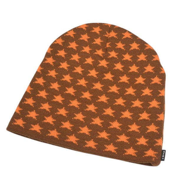 AFB STAR LONG BEANIE スター柄ロングニットキャップ 古着・中古-2枚目のアイテム画像