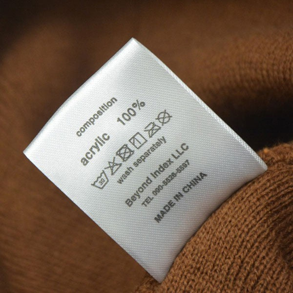 AFB STAR LONG BEANIE スター柄ロングニットキャップ 古着・中古-6枚目のアイテム画像
