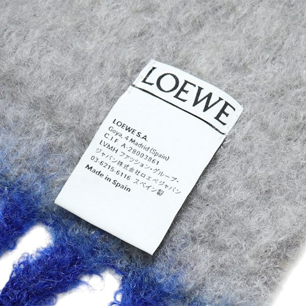 2024AW　Scarf In Mohair And Wool　モヘヤウールフリンジマフラー　スカーフ　F811257XA2