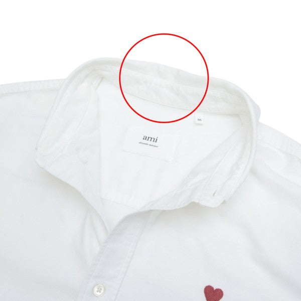 AMI Alexandre Mattiussi 2024SS BOXY FIT SHIRT ボタンダウンシャツ BFUSH130．CO0031 古着・中古-5枚目のアイテム画像