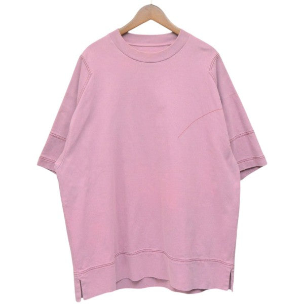 JIL SANDER 2021SS オーバーサイズ半袖スウェットシャツ JSMS707047 MS24900811 古着・中古-1枚目のアイテム画像