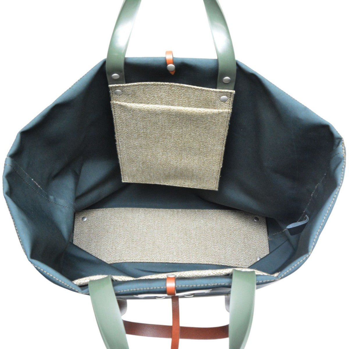 Maison Margiela 2022SS FELT WET LOOK TOTE BAG トートバッグ S35WC0133 P4330 古着・中古-4枚目のアイテム画像