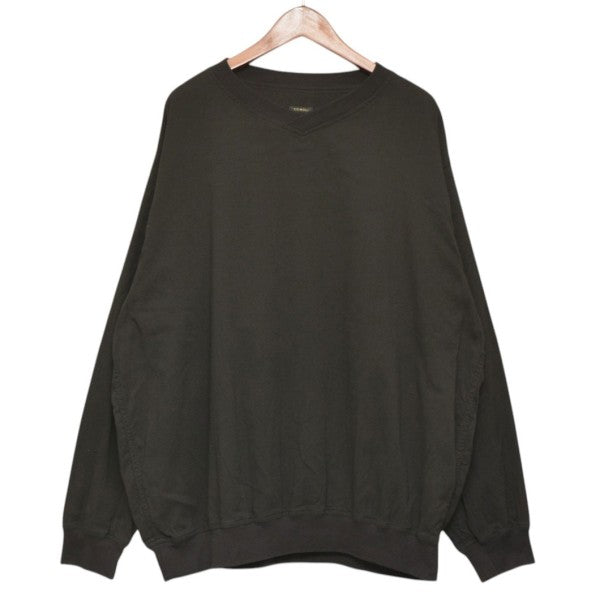 COMOLI 2025SS オックス プルオーバー 長袖Tシャツ B01-02009 古着・中古-1枚目のアイテム画像