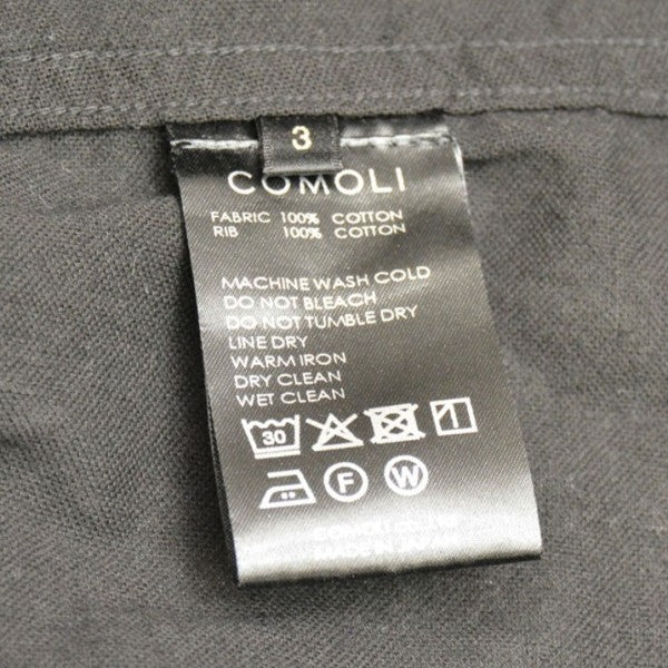 COMOLI 2025SS オックス プルオーバー 長袖Tシャツ B01-02009 古着・中古-7枚目のアイテム画像