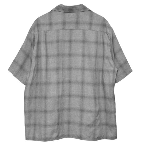 WACKO MARIA(ワコマリア) 2025SS OMBRE CHECK OPEN COLLAR SHIRT S S