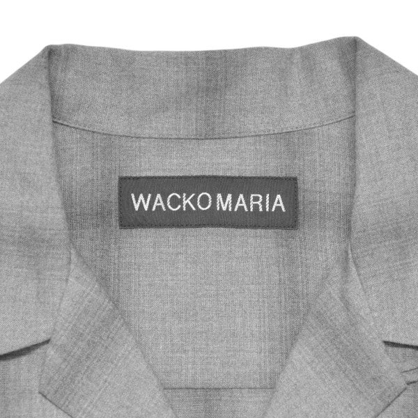WACKO MARIA 2025SS OMBRE CHECK OPEN COLLAR SHIRT S S ( TYPE-3 ) オンブレチェックオープンカラーシャツ 25SS-WMS-OC20 古着・中古-6枚目のアイテム画像