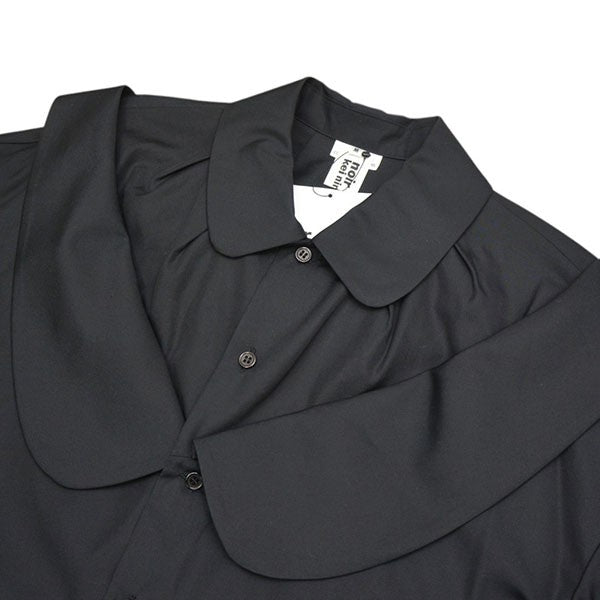 noir kei ninomiya 2025AW 綿ブロードボリュームカラーブラウス デザインシャツ 3P-B006 古着・中古-3枚目のアイテム画像