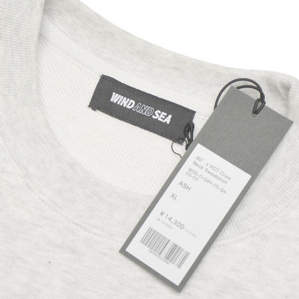 WIND AND SEA 80`s HOT Crew Neck Sweatshirt クルーネックスウェット トレーナー WDS-O-G8H-25-Q4-CS-03 古着・中古-5枚目のアイテム画像