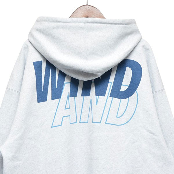 WIND AND SEA OG SEA LOGO HOODIE SWEATSHIRT ロゴプリントプルオーバーパーカー スウェット WDS-O-OHP-26-Q2-CS-01 古着・中古-4枚目のアイテム画像