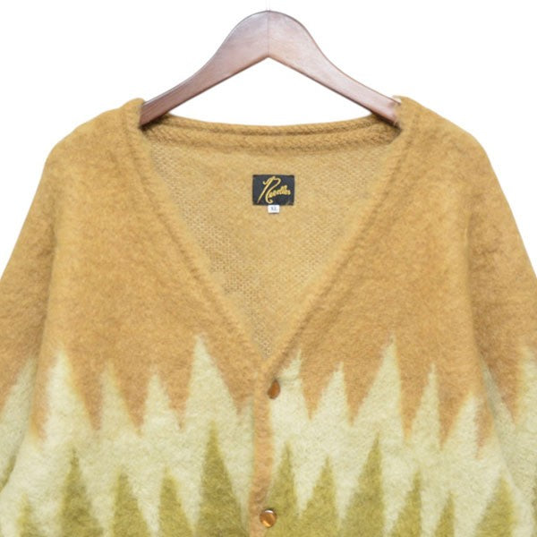 Needles 2022AW Mohair Cardigan - Zigzag モヘアカーディガン LQ274 古着・中古-3枚目のアイテム画像