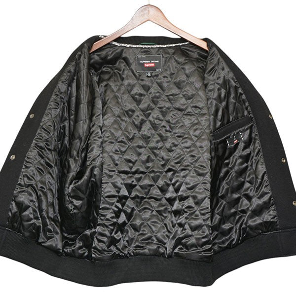 Supreme×NUMBER (N)INE 2025AW Mickey Mouse Varsity Jacket ミッキーマウススタジャン ジャケット ブルゾン 古着・中古-3枚目のアイテム画像