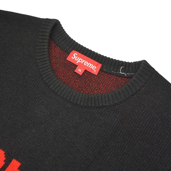 Supreme×THRASHER 2021AW Sweater クルーネックロゴニット セーター 古着・中古-3枚目のアイテム画像
