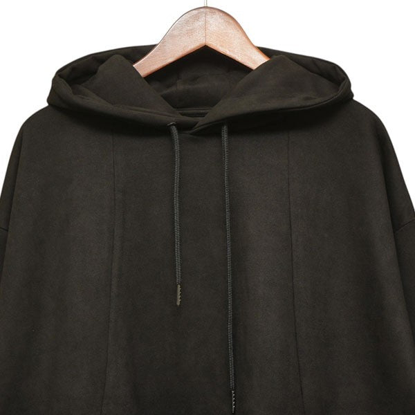 TIGHTBOOTH PRODUCTION 2025AW SUEDE HOODIE フェイクスウェードパーカー フェイクレザー FW25-SW06 古着・中古-3枚目のアイテム画像
