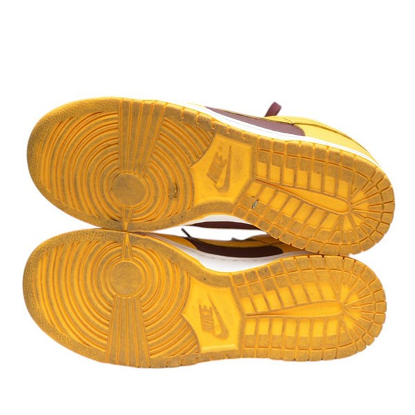 NIKE Dunk Low Retro University Gold and Deep Maroon スニーカー ダンクロー DD1391-702 古着・中古-4枚目のアイテム画像