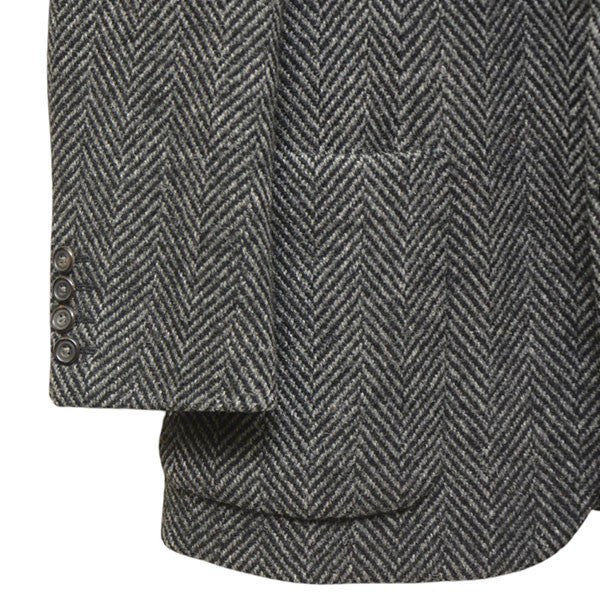 BAKER STREET SAMPLE品 ツイード2Bテーラードジャケット 古着・中古-4枚目のアイテム画像