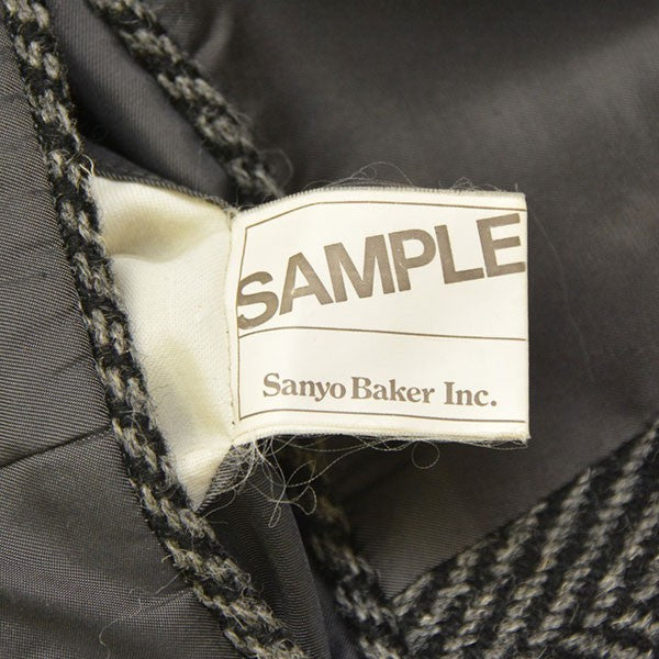BAKER STREET SAMPLE品 ツイード2Bテーラードジャケット 古着・中古-6枚目のアイテム画像